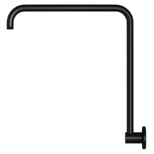 Round 380mm High Rise Shower Arm